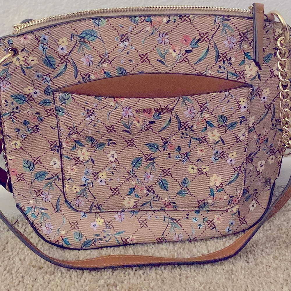 Nine West floral crossbody